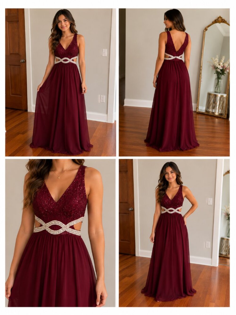 Evening Gown | Sleeveless Formal Maxi Dress